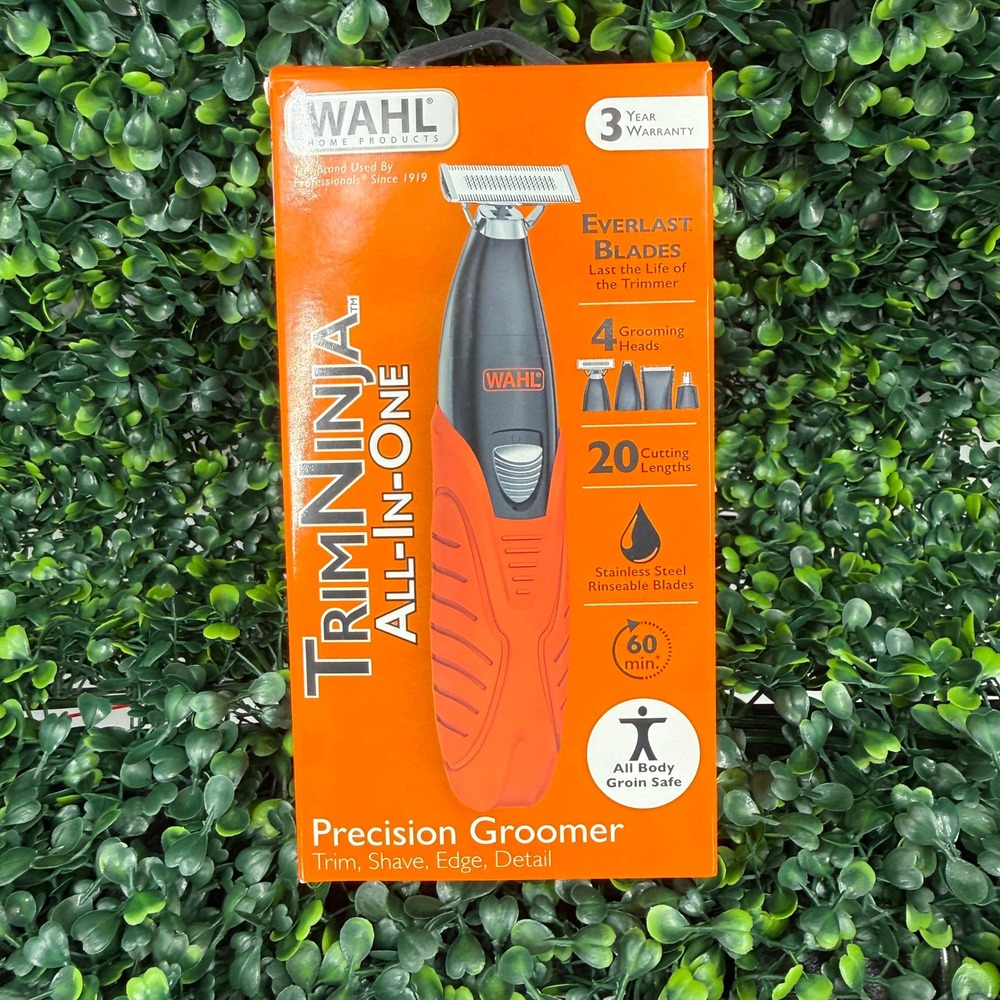 Wahl TrimNinja All-In-One Precision Groomer Rechargeable Trimmer Set 9891-700